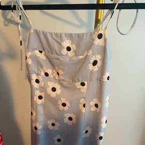 Light blue floral Princess Polly mini dress